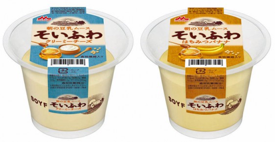 そいふわ　クリーミーチーズ、そいふわ　はちみつバナナ