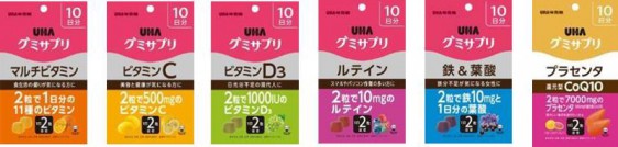 UHAグミサプリ(10日分20粒のパッケージ)