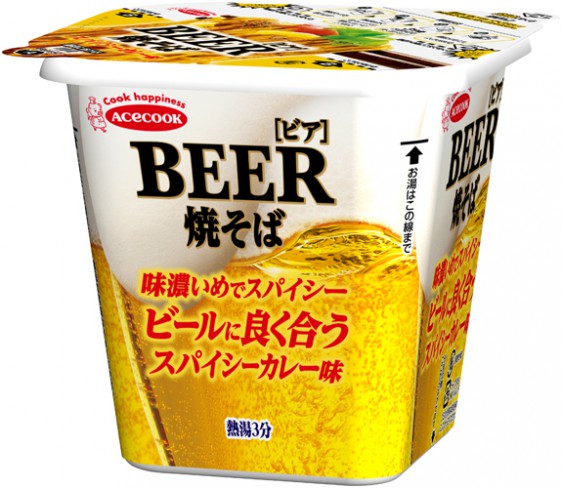 BEER焼そば スパイシーカレー味