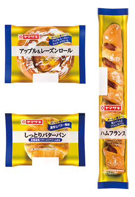 山崎製パン／アップル＆レーズンロール、しっとりバターパン、ハムフランス新発売 | 流通ニュース