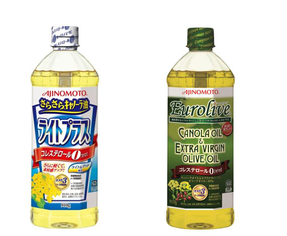 AJINOMOTOさらさらキャノーラ油ライトプラス、AJINOMOTO Eurolive