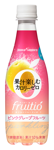 あじわいFruitio(フルーティオ)410mlPET