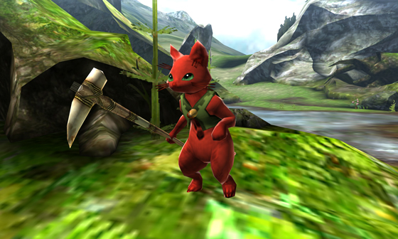 カラムーチョをイメージしたオリジナルのオトモアイルー