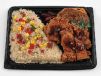 ミニストップ／「ずっしり極！ガーリック揚げ鶏弁当」発売