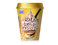 ミニストップ／店内加工の「なめらかプリンパフェ」をドリンクで再現