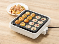 ニトリ／プレートが外せる串ガイド付き「電気たこ焼きメーカー」