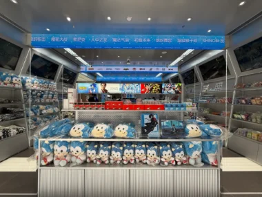 セガ／中国・上海に世界初のオフィシャル店舗「SEGA STORE SHANGHAI」オープン