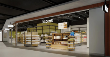 3COINS／香港初出店「Hysan Place店」7／18オープン
