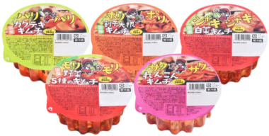 アオキスーパー 新商品／初のPBでオリジナルキムチ5種類を発売