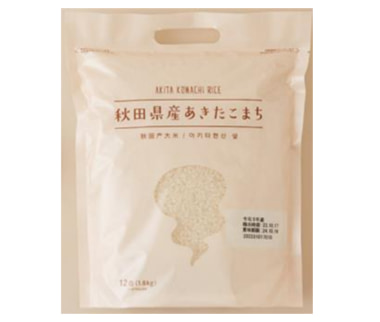 ローソン／「秋田県産あきたこまち 1.8kg」300円引クーポンをアプリで配信
