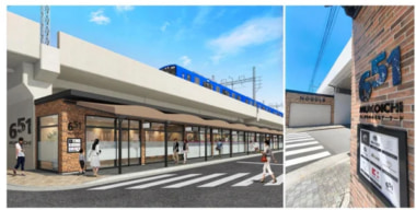 阪神武庫川駅／高架下商業施設リニューアル、個性的な飲食・物販がオープン