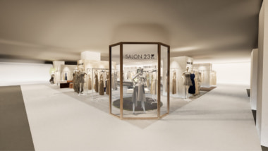 オンワード樫山／新業態「SALON 23区」1号店を阪急うめだ本店に9／3オープン