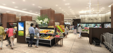 明治屋／「ニュウマン高輪」に新店舗9／12オープン、最大級の総菜売場
