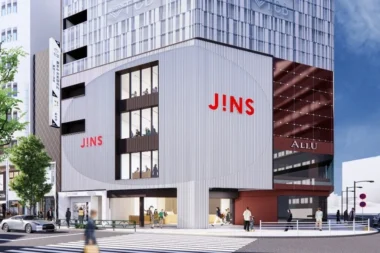 ジンズ／東京・新宿三丁目に世界最大の旗艦店26年初夏オープン