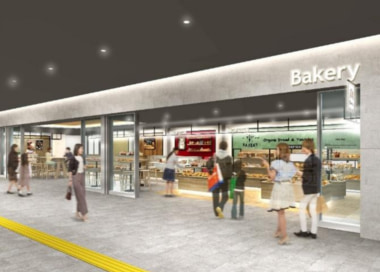 エキュート上野／3階改札内ベーカリー・デリ、新規5店舗含む14ショップがオープン