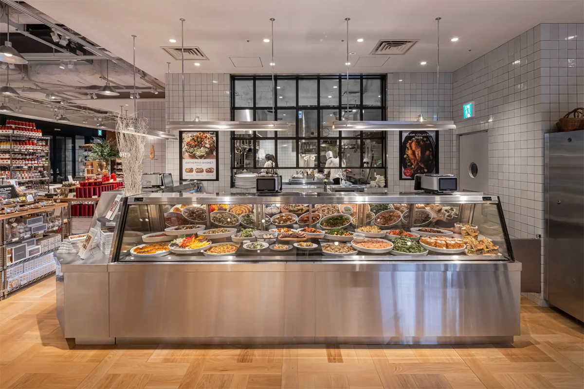 デリ総菜を販売する場所