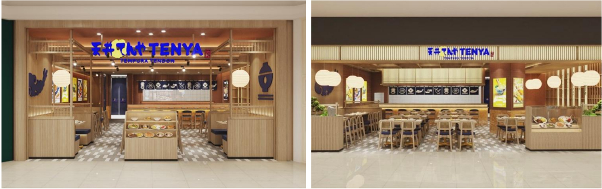 1号店(左)と2号店のイメージ