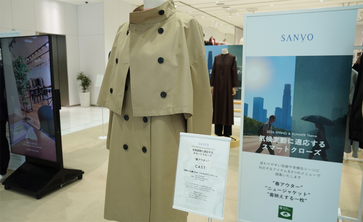 「CAST:」のマルチスプリングコート