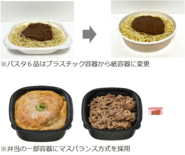 セブンイレブン／オリジナル商品で使う容器の4割を環境配慮型素材に変更