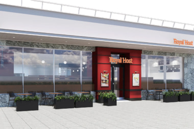 ロイヤルホスト／「名古屋納屋橋店」11／25オープン、東海初の朝食ビュッフェ導入