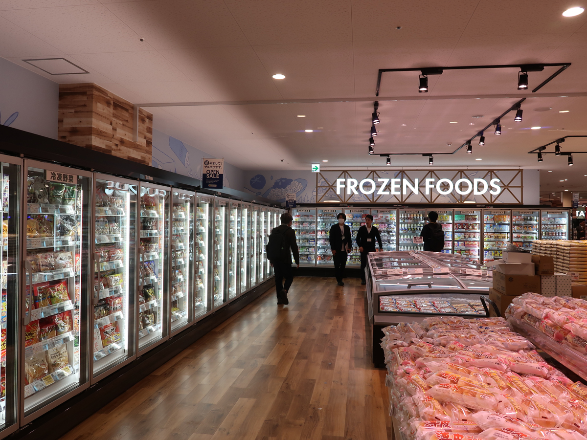 冷凍食品売り場