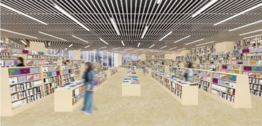 三省堂書店／建て替え中の「神田神保町本店」来年3／19リニューアルオープン