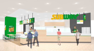 サブウェイ／愛知県豊田市に「豊田T-FACE店」12／8オープン、11年ぶりに出店