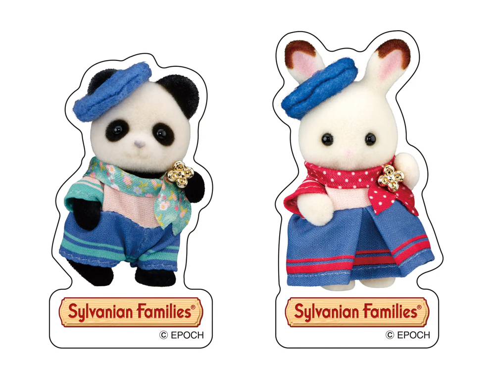 パンダの赤ちゃん、ショコラウサギの赤ちゃん