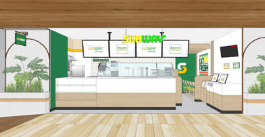 サブウェイ／埼玉県草加市に「草加ヴァリエ店」12／10オープン