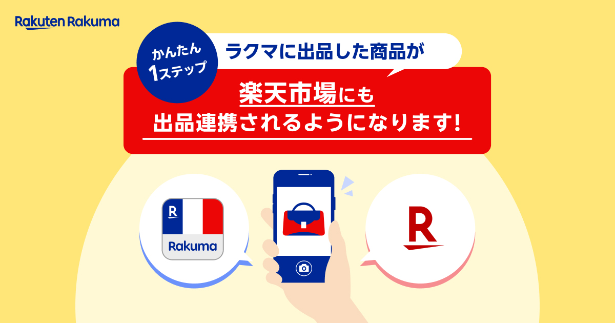 ラクマの商品を楽天市場で販売