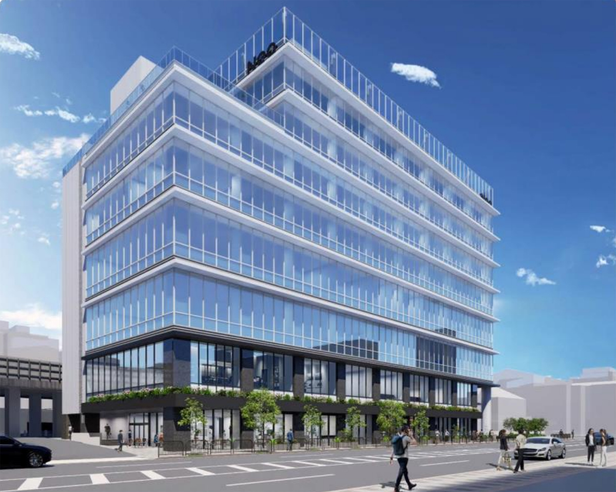 複合ビルの外観イメージ