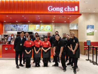 ゴンチャ／東京・有明ガーデンにカフェスタイルの218店舗目1／15オープン