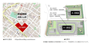 東急目黒線「武蔵小山」駅前／商業・住宅・生活支援施設を再開発