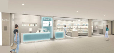 ファンケル／福岡市「博多阪急店」1／28リニューアル、カウンセリングスペース充実