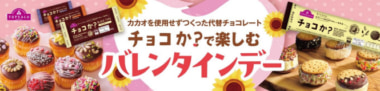 イオン／チョコ代替品を使った「チョコか？」発売8カ月で販売100万個突破