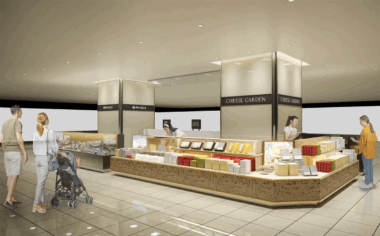小田急百貨店／町田店に「チーズガーデン」2／5オープン、期間限定でオードリーも
