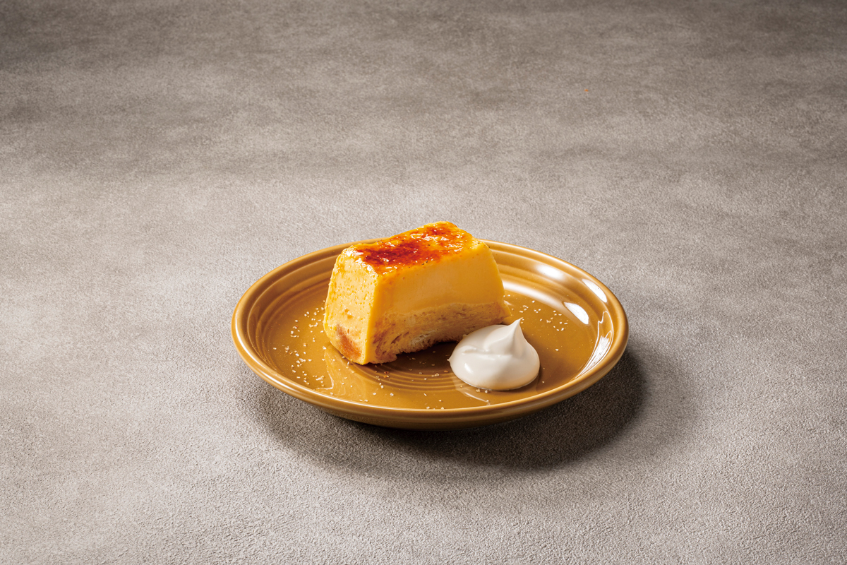 自家製パンプディング