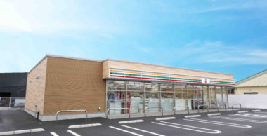 セブンイレブン／栃木県産木材100％使用した木造店舗「宇都宮新町1丁目店」オープン
