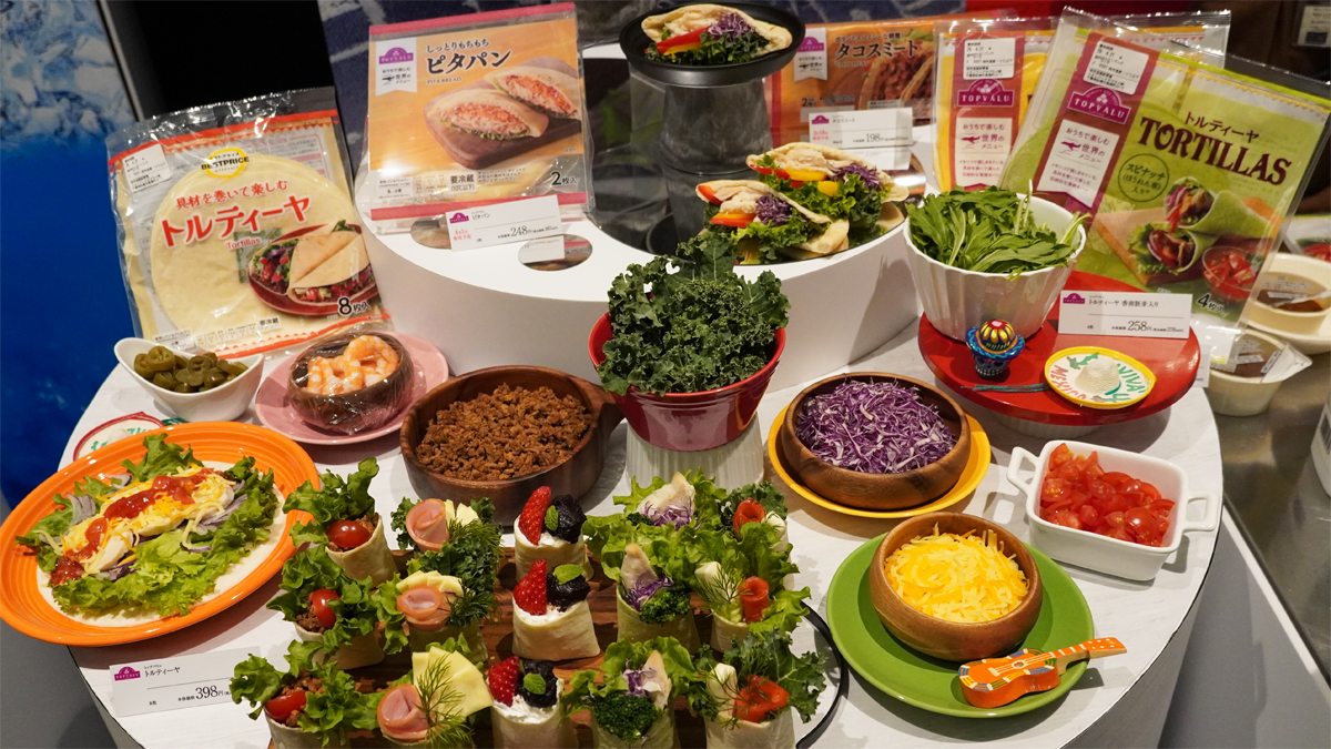 トルティーヤとピタパン