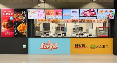 フォーシーズ／東京ドーム内に「柿家すし・どんまつ」と新業態バーガー店オープン