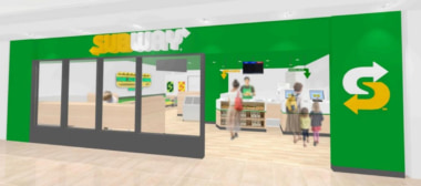 サブウェイ／大阪市中央区に「なんばCITY店」3／17オープン、23年ぶりに再出店