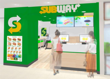 サブウェイ／三ノ宮エリアに「神戸さんちか店」3／20オープン