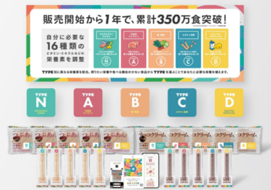 セブンイレブン／「タイプフード」を都内85店舗で販売、必要な栄養を1分で判定