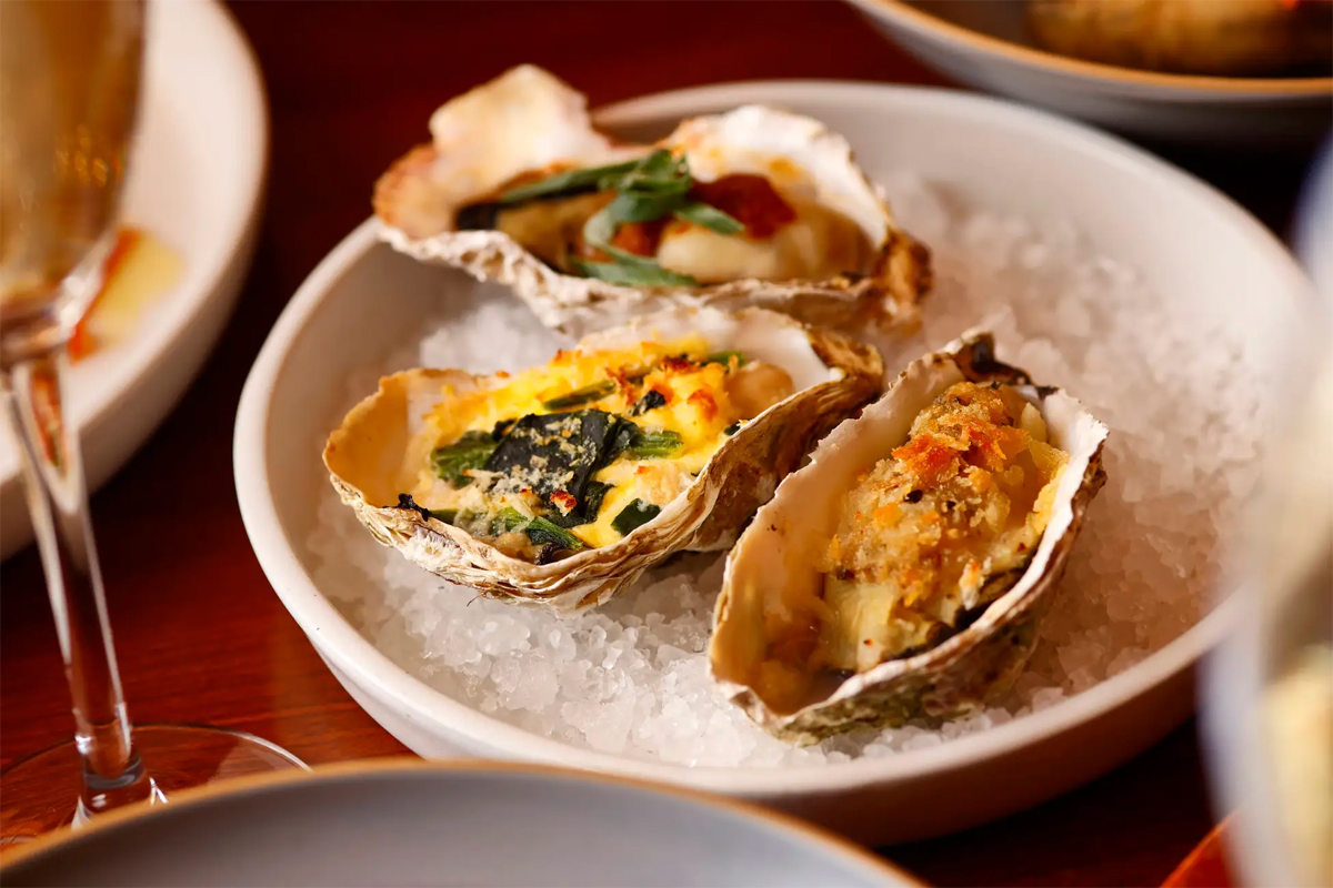 オイスターカクテル3種盛り合わせ