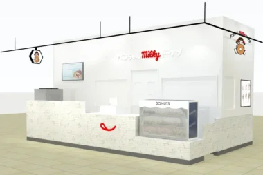 不二家／4月は東京・千葉に「ペコちゃんmilkyドーナツ」2店舗オープン